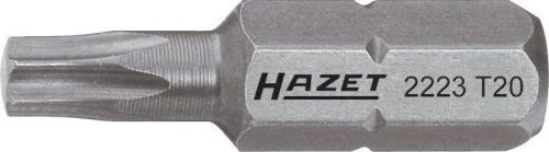 Hazet 2223-T10 Torx Bit 1/4", T10x25mm, 1 Stück