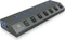 RaidSonic Icy Box IB-HUB1701-C3 USB-Hub, 7x USB-A 3.0, USB-B 3.0 [Buchse] Vorschaubild