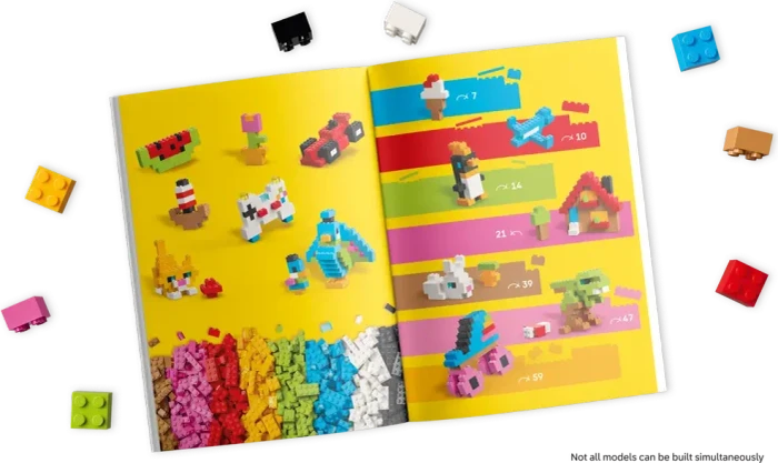 LEGO Classic - Kreative Bunte Steine