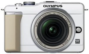 Olympus PEN E-PL1 weiß mit Objektiv M.Zuiko digital ED 14-150mm 4.0-5.6