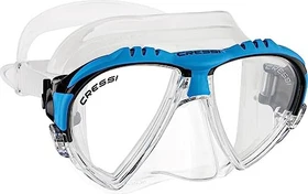Cressi Matrix Tauchermaske transparent/blau