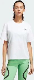 adidas by Stella McCartney TrueCasuals Regular Sportswear T-Shirt kurzarm weiß (Damen)