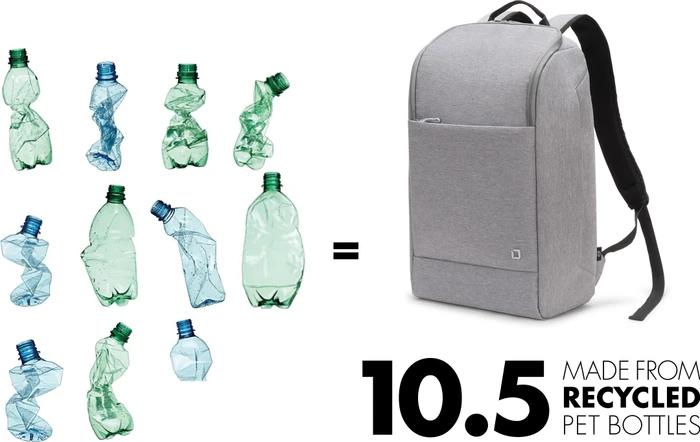 Dicota Laptop Rucksack Eco MOTION 13-15.6", grau