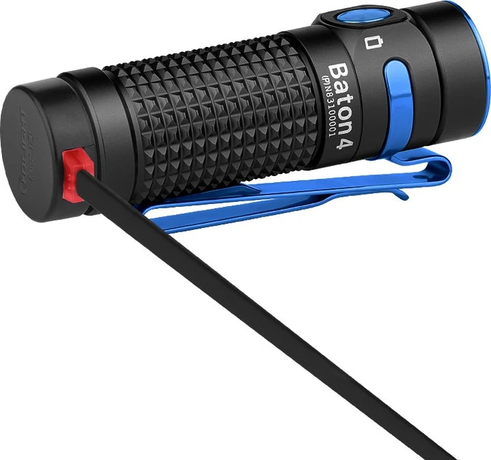 OLight Baton 4 Premium Edition Taschenlampe schwarz