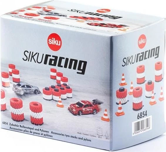 SIKU World Reifenstapel und Pylonen