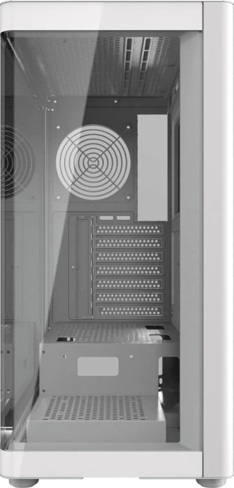 DarkFlash DS900G White, Glasfenster