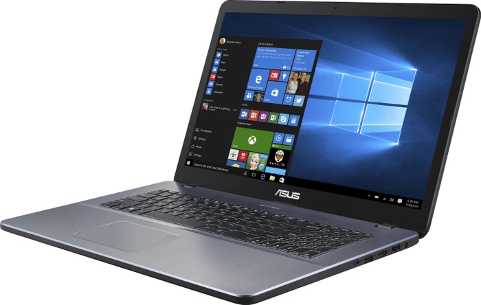 ASUS VivoBook 17 F705UA-BX205T, Star Grey, Core i5-8250U, 6GB RAM, 1TB HDD, DE