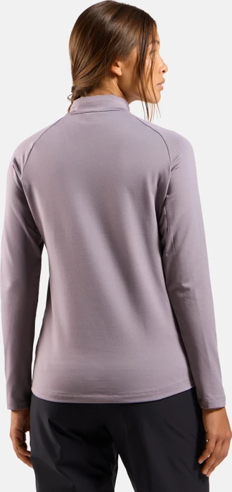 Odlo Essentials Light Mid Layer Half-Zip Funktionsshirt langarm gray ridge (Damen)