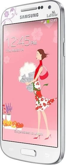 Samsung Galaxy S4 Mini Value Edition i9195i La Fleur weiß