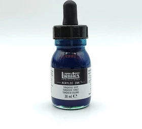 Liquitex Professional Acrylic Ink turquoise deep, 30ml
