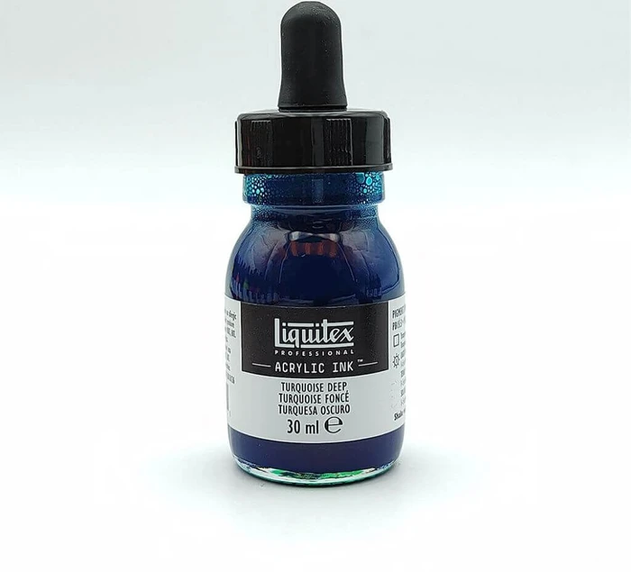 Liquitex Professional Acrylic Ink turquoise deep, 30ml