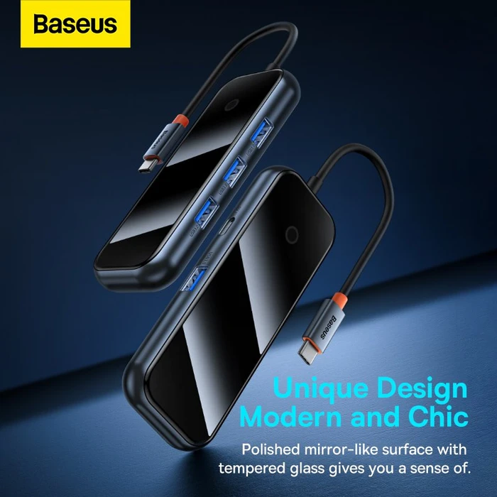 Baseus AcmeJoy 5-in-1 Hub, USB-C 3.0 [Stecker]