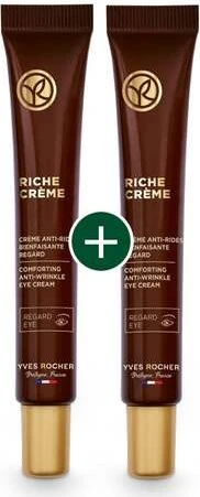 Yves Rocher Riche Crème Antifalten Verwöhn-Augenpflege, 14ml