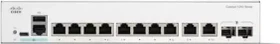 Cisco Catalyst 1200 Rackmount Gigabit Managed Switch, 8x RJ-45, 2x RJ-45/SFP (C1200-8T-E-2G)