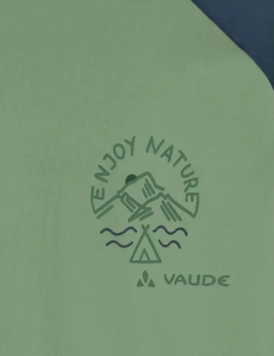 Vaude Solaro III Funktionsshirt kurzarm willow green (Junior)