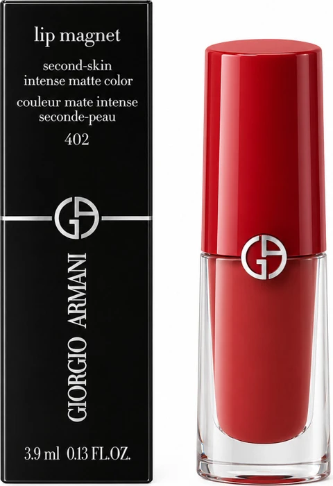 Giorgio Armani Lip Magnet Liquid Lippenstift 402 Fil Rouge, 3.9ml