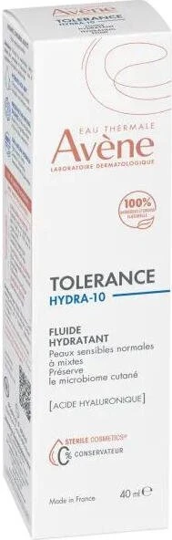 Pierre Fabre Avène Tolerance Hydra-10 Feuchtigkeitsfluid, 40ml