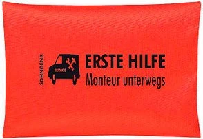 Söhngen Erste Hilfe Monteur unterwegs orange