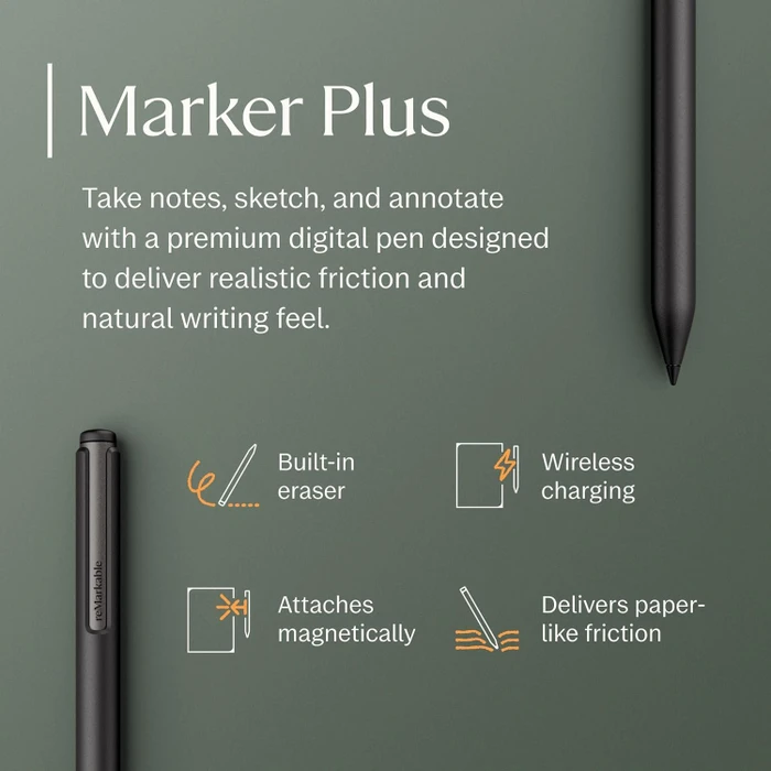 reMarkable Paper Pro Move Tablet, silber