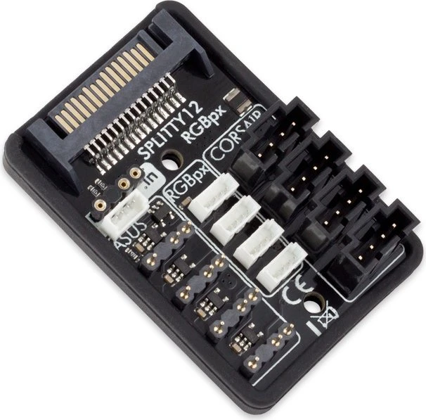 Aqua Computer RGBpx Splitty12, Adapter