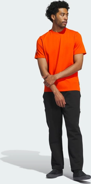 adidas Heavyweight Shmoofoil T-Shirt kurzarm collegiate orange (Herren)