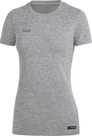 Jako Premium Basics T-Shirt kurzarm light grey melange (Damen)