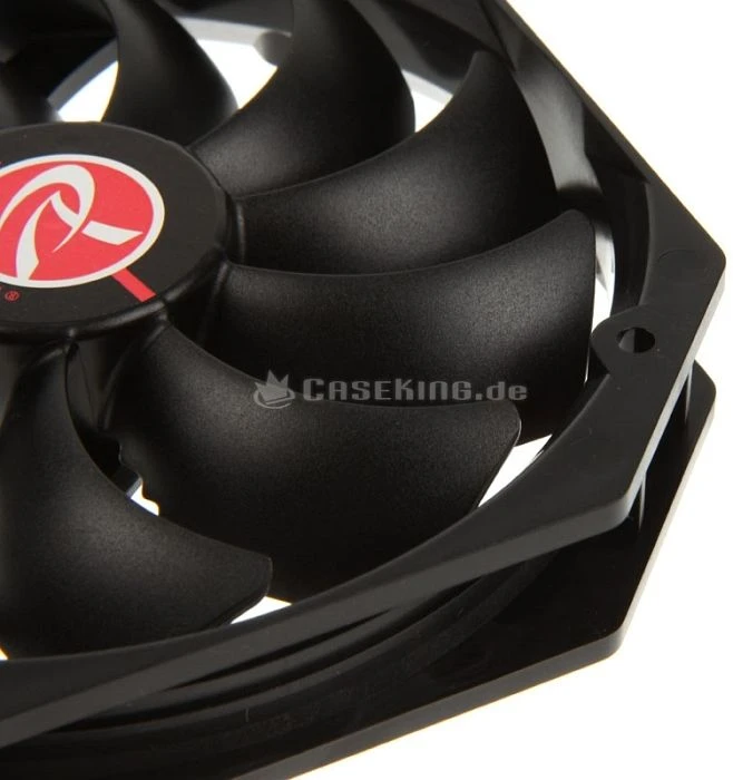 Raijintek Boreas Alpha, schwarz, 140mm