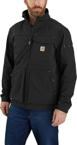 Carhartt Super Dux Relaxed Fit Lightweight Mock Neck Jacke schwarz (Herren)