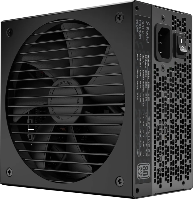 Fractal Design Ion+ 2 Platinum 660W, ATX 2.52
