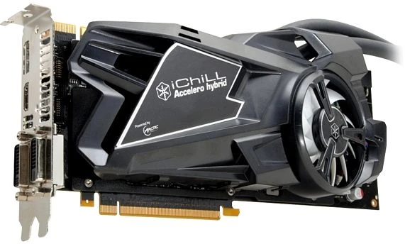 INNO3D GeForce GTX Titan iCHILL Black Accelero Hybrid, 6GB GDDR5, 2x DVI, HDMI, DP