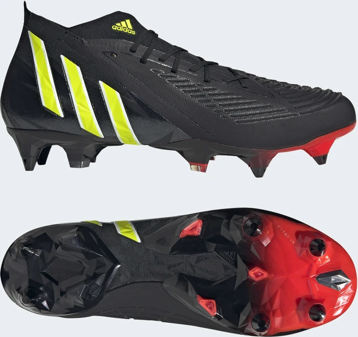 adidas Predator Edge.1 SG core black/team solar yellow/solar red (Herren)