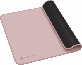 Natec Colors Series Mouse Pad Misty Rose, 300x250mm, rosa