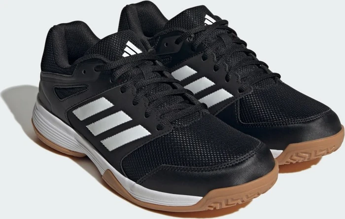 adidas Speedcourt core black/cloud white/gum (Herren)