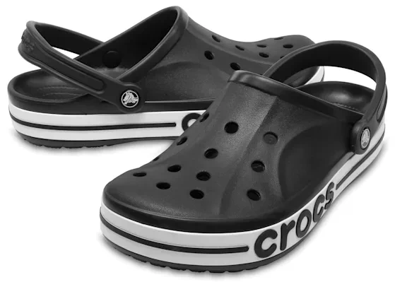 Crocs Bayaband schwarz/weiß