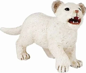 Papo Wildtiere der Welt - Weißes Löwenjunges