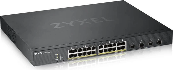 Zyxel XGS1930 Rackmount Gigabit Smart Switch, 24x RJ-45, 4x SFP+, 375W PoE+