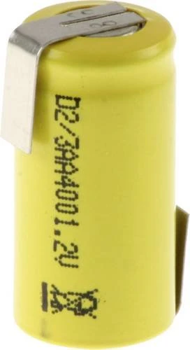 Mexcel 2/3AA Z-Lötfahne 400mAh