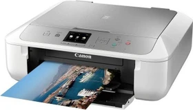 Canon PIXMA MG5753 weiß/silber, Tinte, mehrfarbig