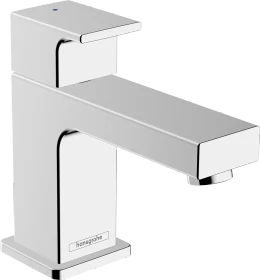 Hansgrohe Vernis Shape Standventil 70 mit Hebelgriff für Kaltwasser oder vorgemischtes Wasser ohne Ablaufgarnitur chrom