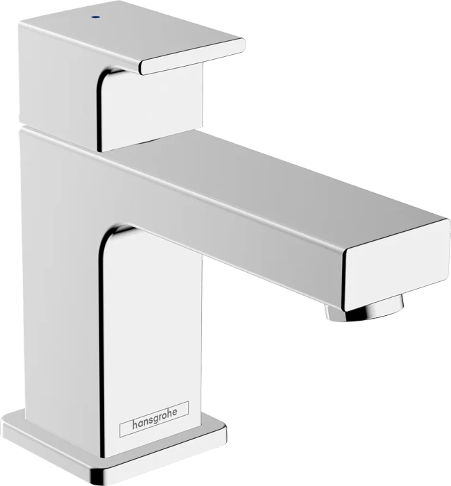 Hansgrohe Vernis Shape Standventil 70 mit Hebelgriff für Kaltwasser oder vorgemischtes Wasser ohne Ablaufgarnitur chrom