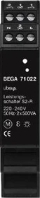Bega Zigbee-Steuermodul mit Relaiskontakt 2-fach, 2x 500VA, 1TE REG, Funk-Steuermodul (71022)