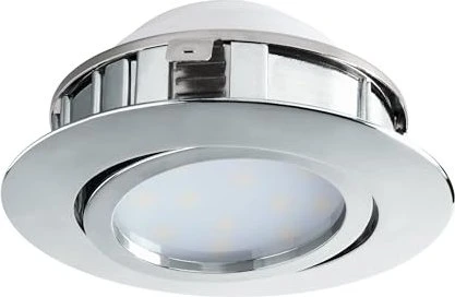 Eglo Pineda rund 8.4cm 6W 3000K Einbauleuchte chrom