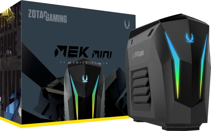 Zotac MEK Mini, schwarz, Core i5-9400F, 16GB RAM, 240GB SSD, 1TB HDD, GeForce RTX 2060 SUPER