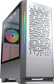 Cougar MX430 Air RGB, weiß, Glasfenster (CGR-51C6W-AIR-RGB)