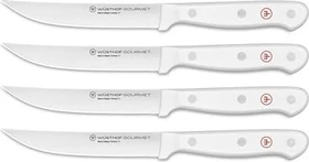 Wüsthof Classic Steakmesser 12cm white, 4 Stück