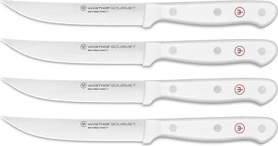 Wüsthof Classic Steakmesser 12cm white, 4 Stück