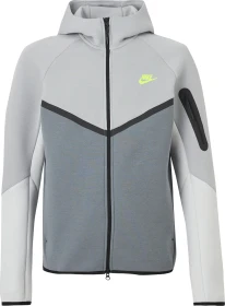 Nike Tech Fleece Windrunner Hoodie light smoke grey/cool grey/photon dust/volt (Herren)