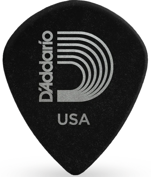 D'Addario Duralin Black Ice Pick, Extra Heavy Gauge (1.5mm), 10-Pack
