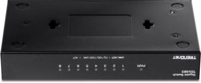 TRENDnet TEG-S Desktop Gigabit Switch, 8x RJ-45