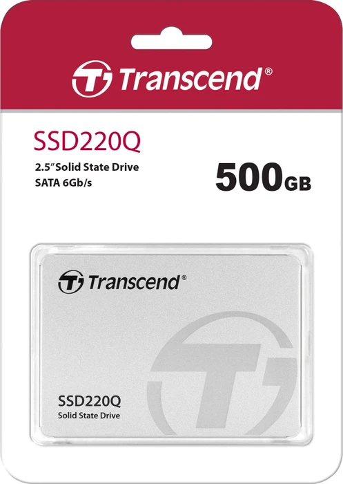 Transcend SSD220Q 500GB, 2.5" / SATA 6Gb/s